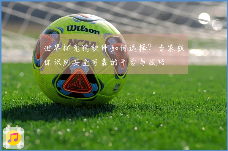 世界杯竞猜软件如何选择？专家教你识别安全可靠的平台与技巧